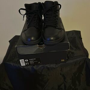 Brand new black air, Jordans size 13 never been worn just try on.